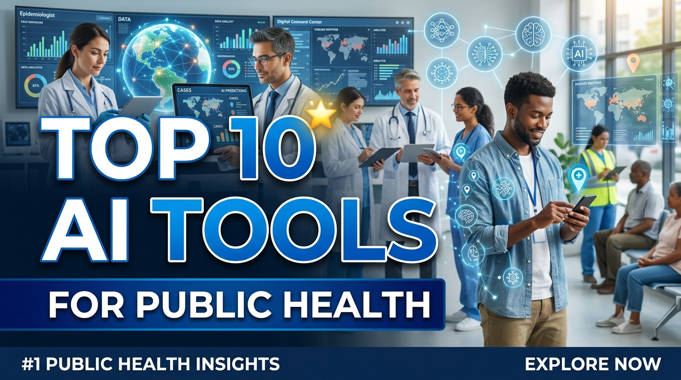 top 10 ai tools for public health