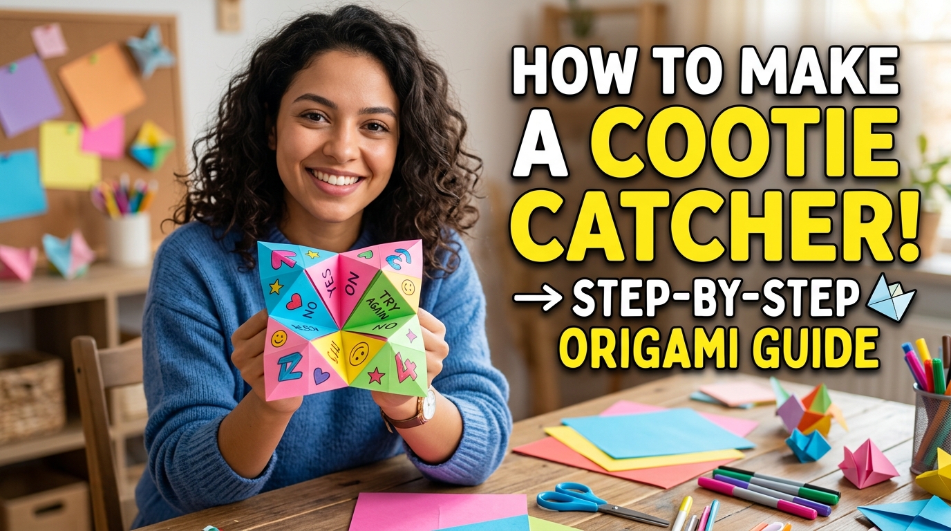 How to Make a Cootie Catcher: Step-by-Step Origami Guide