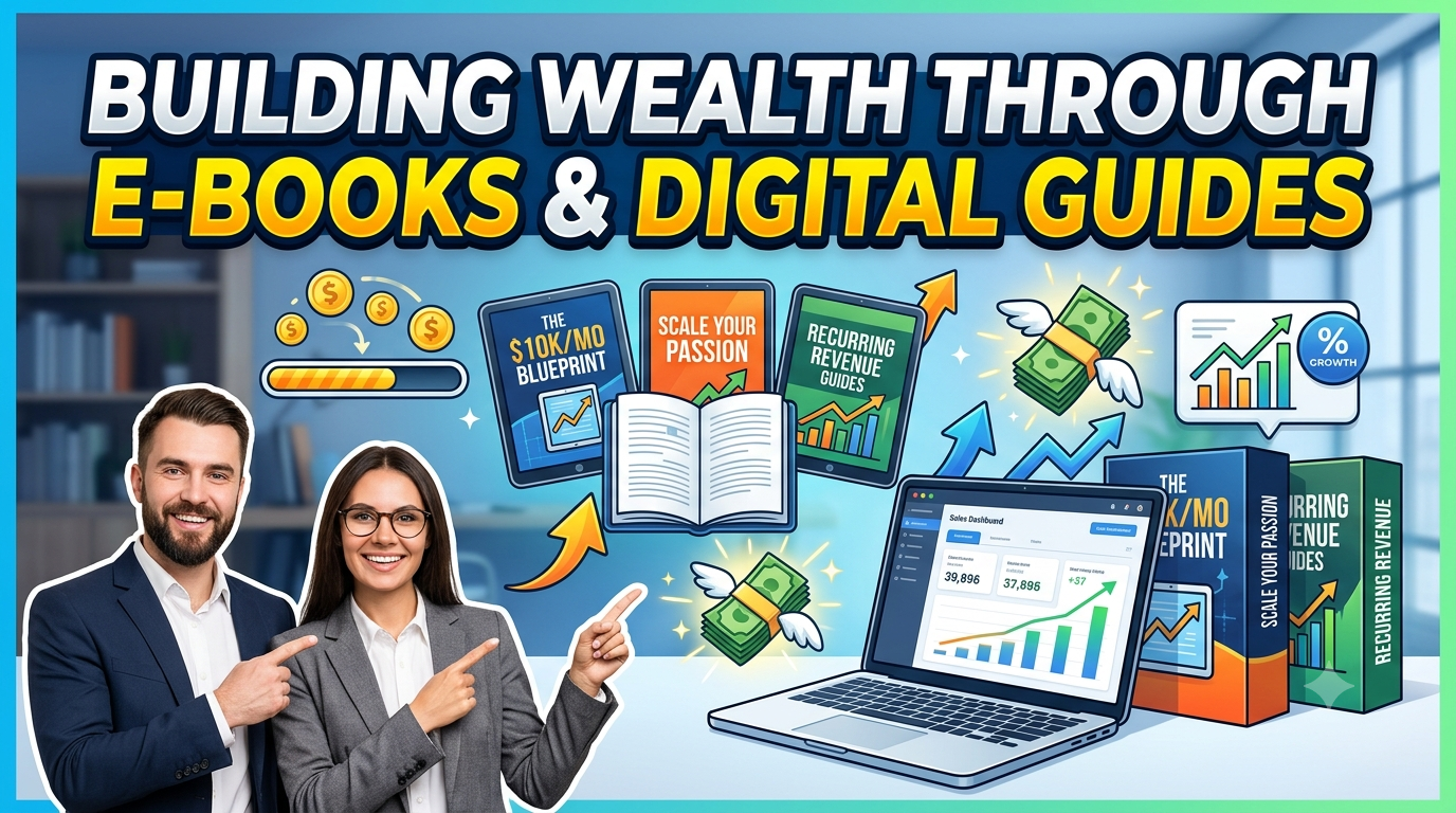 Building Wealth Through E-Books and Digital Guides