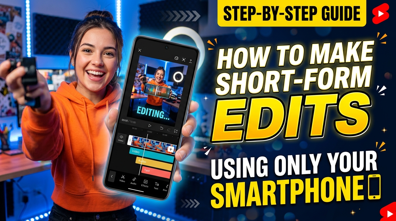 How to Make Short-Form Edits Using Only Your Smartphone