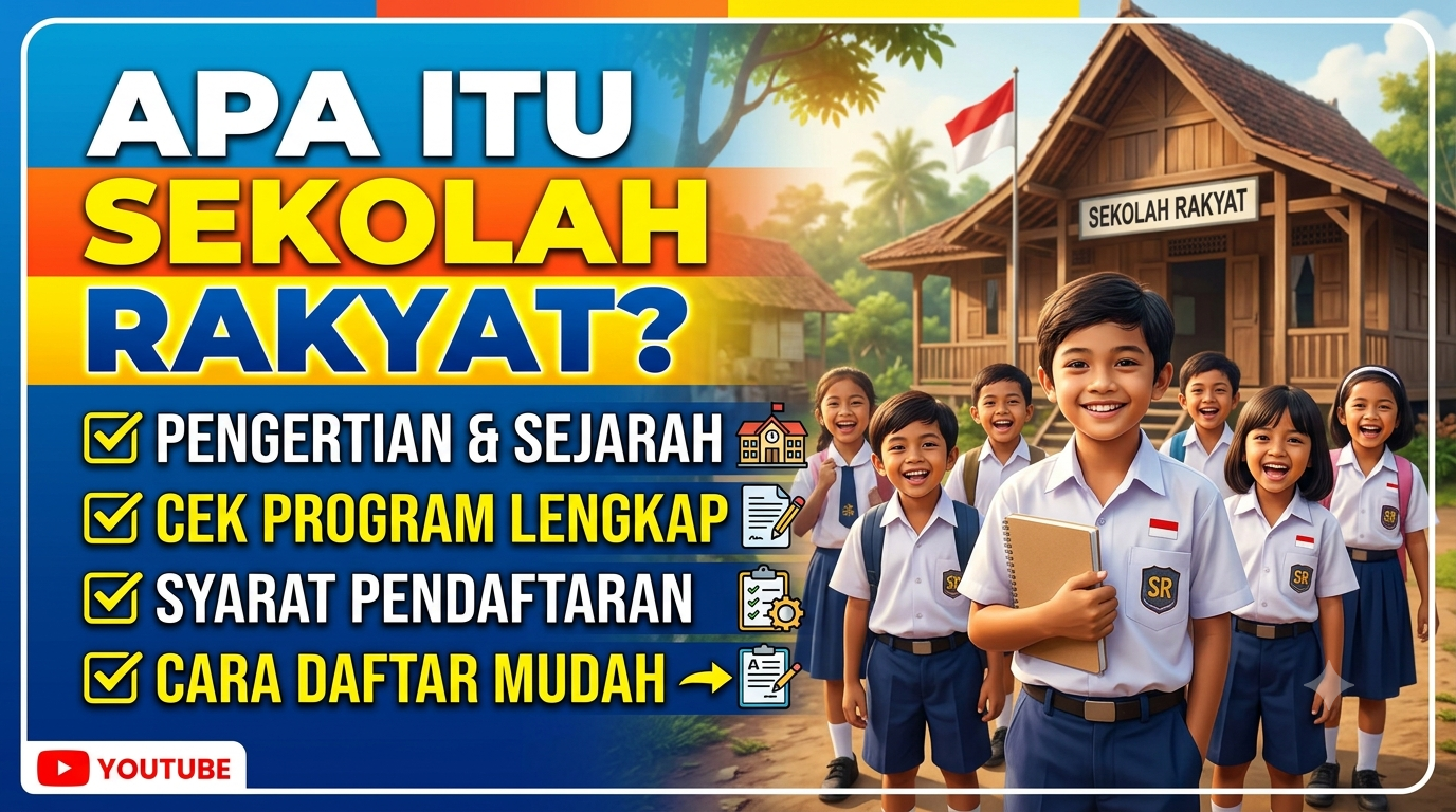 Apa Itu Sekolah Rakyat? Cek Program, Syarat, dan Cara Daftarnya