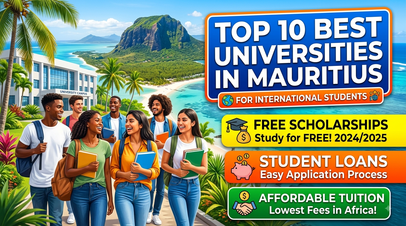 Top 10 Best Universities in Mauritius: Scholarships, Student Loans, and Affordable Tuition