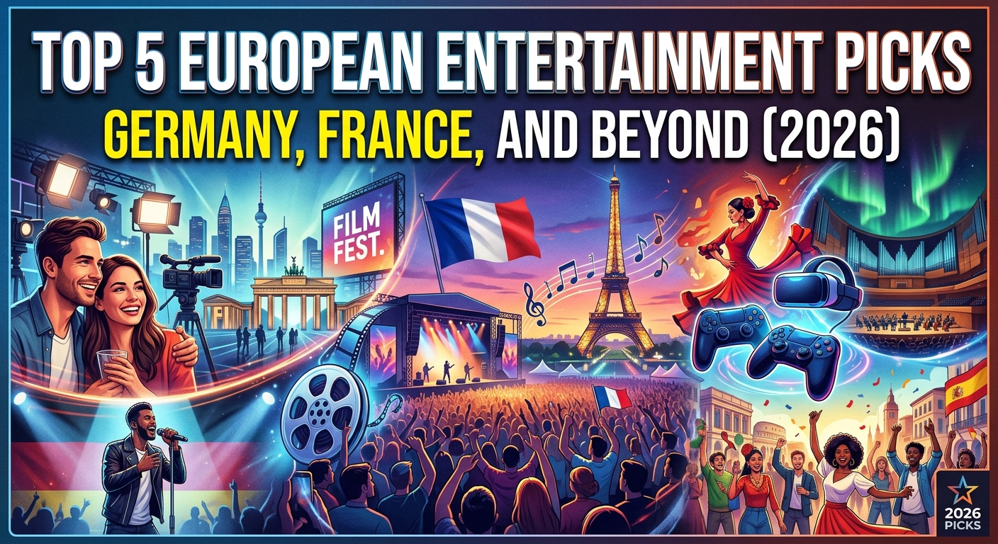 Top 5 European Entertainment Picks: Germany, France, and Beyond (2026)