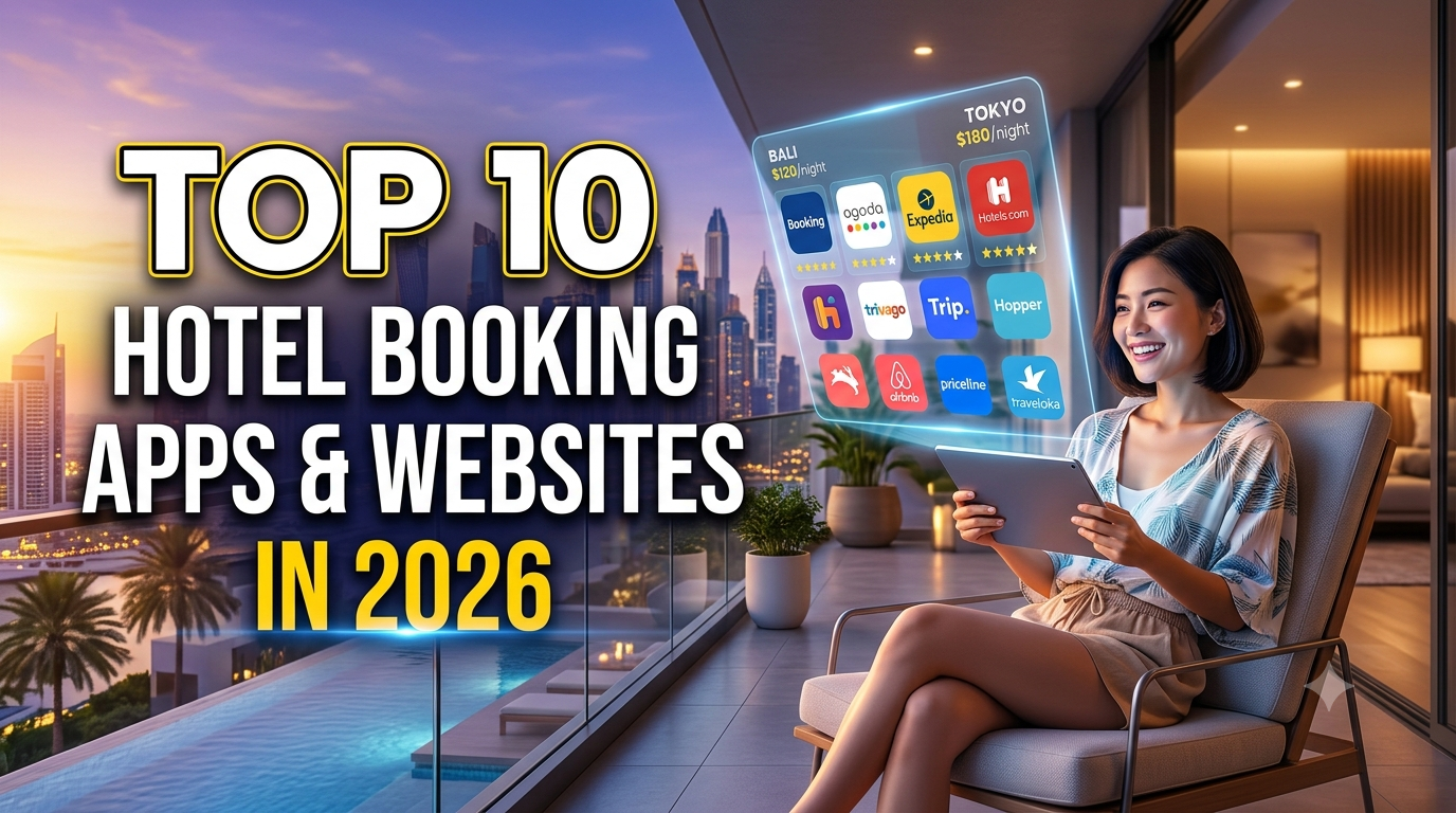 Top 10 Hotel Booking Apps and Websites in 2026