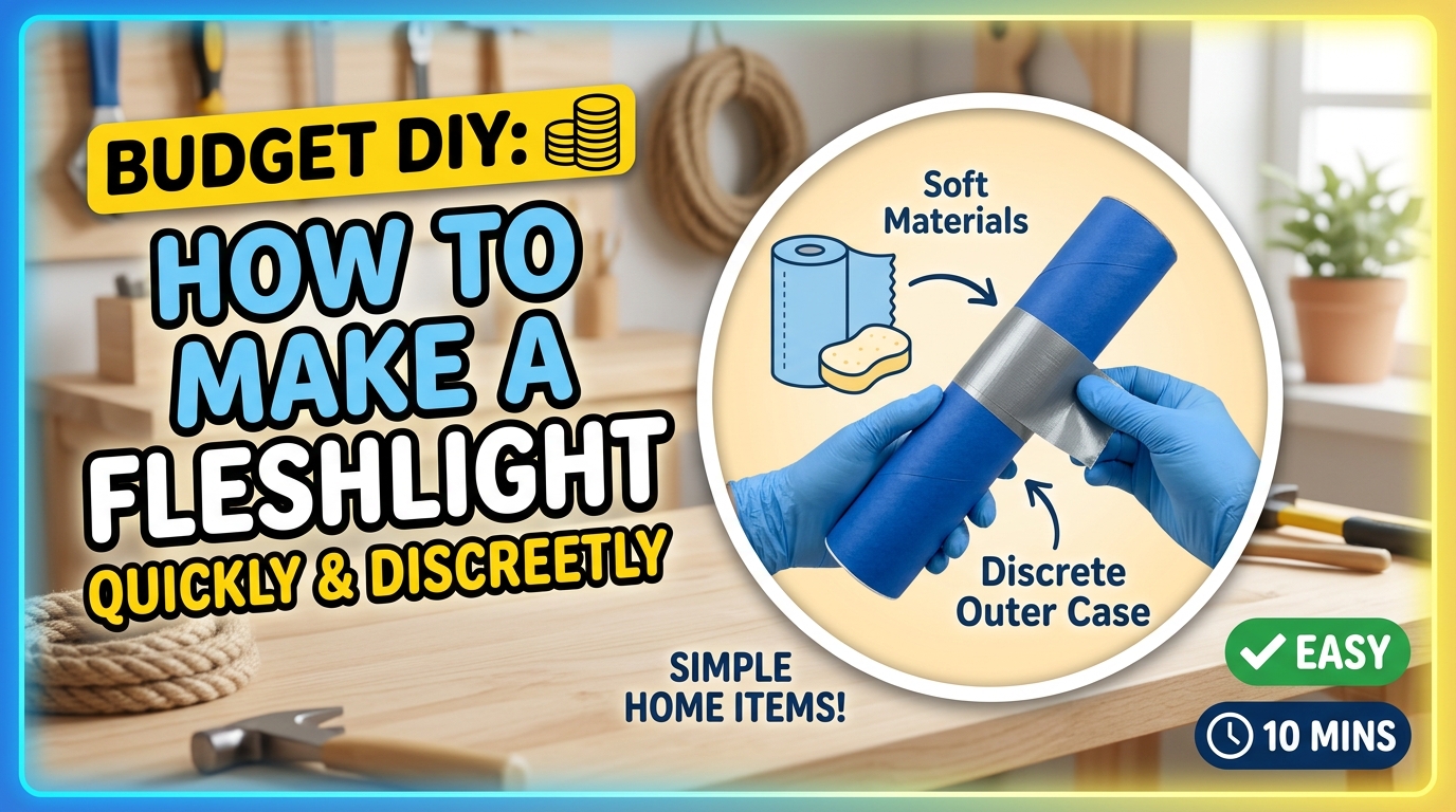 Budget DIY: How to Make a Fleshlight Quickly and Discreetly