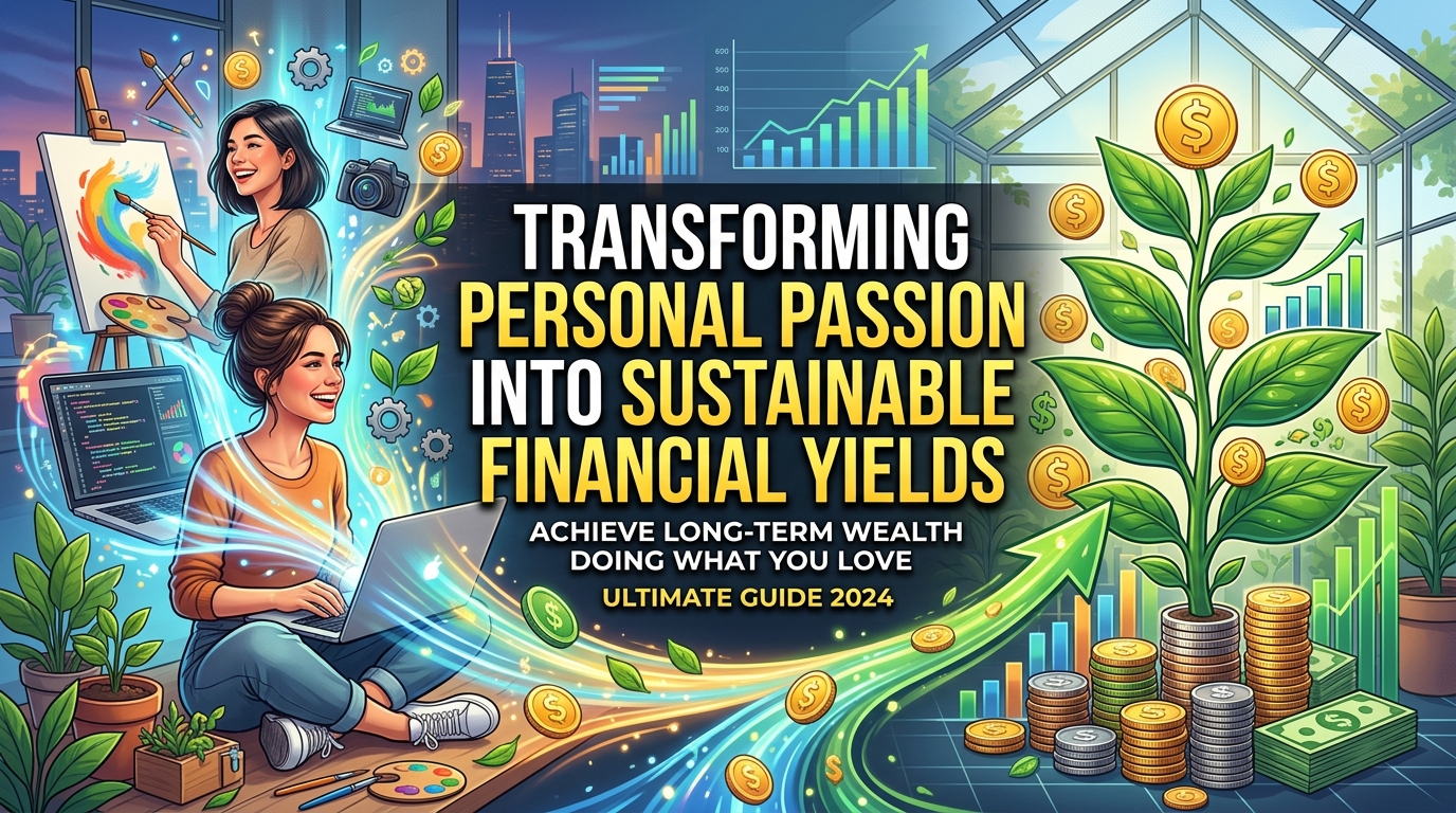 Transforming Personal Passion into Sustainable Financial Yields