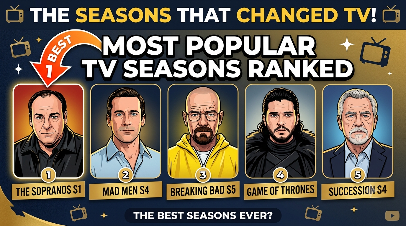 Most Popular TV Seasons Ranked: The Best Seasons That Changed Television Forever