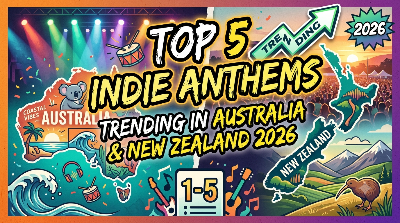 Top 5 Indie Anthems Trending in Australia and New Zealand in 2026