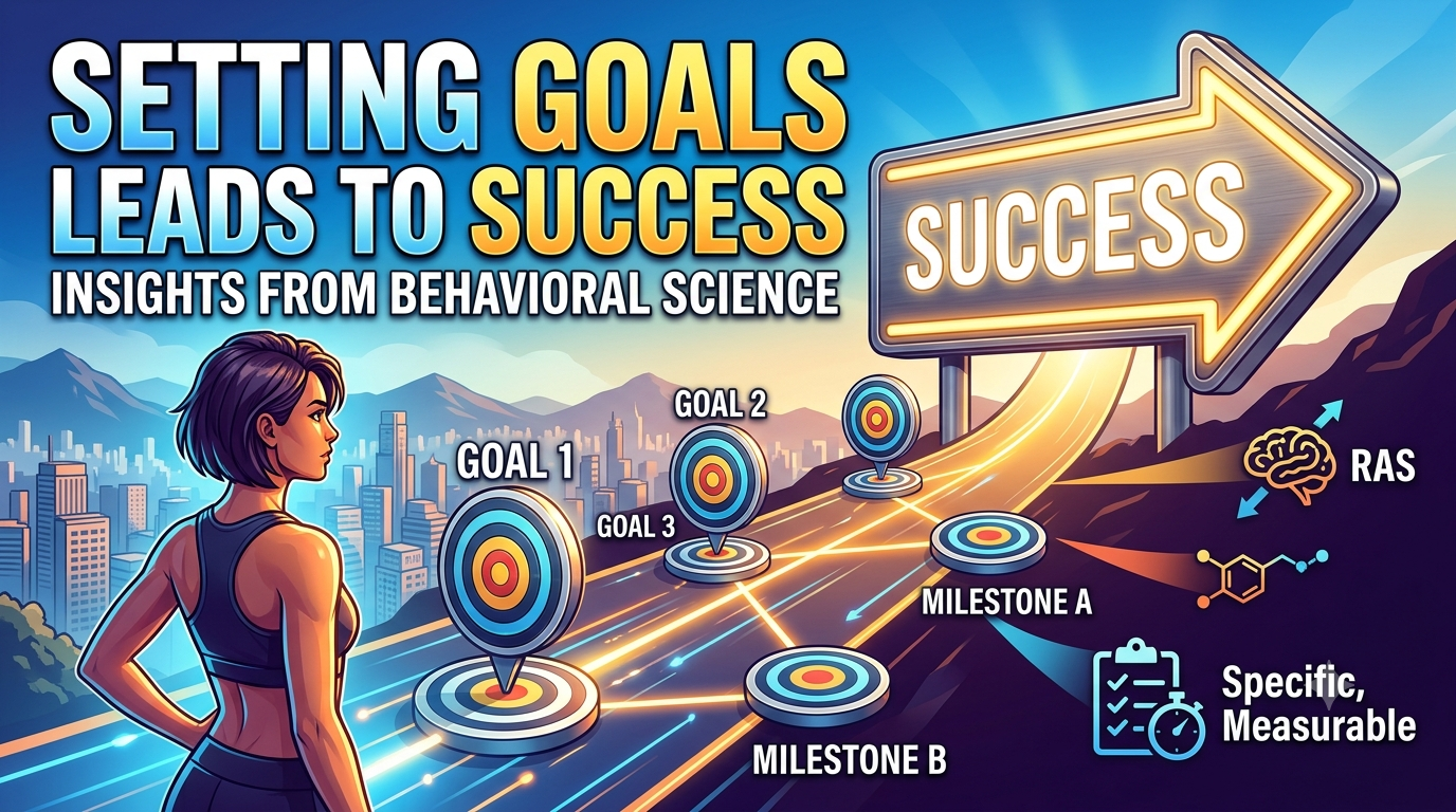 How Setting Goals Leads to Success: Insights from Behavioral Science