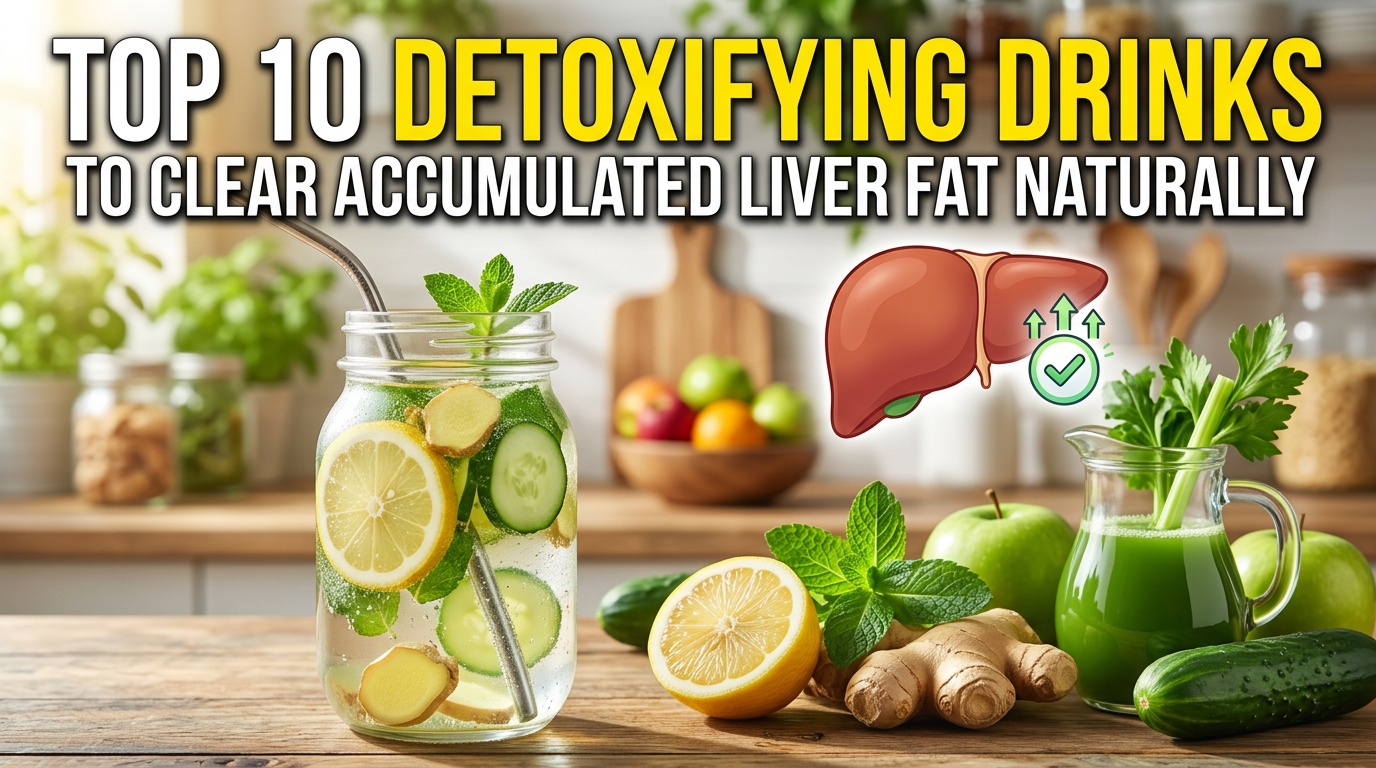 Top 10 Detoxifying Drinks to Support Liver Health and Reduce Liver Fat Naturally