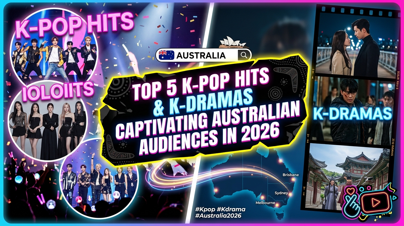 Top 5 K-Pop Hits and K-Dramas Captivating Australian Audiences in 2026