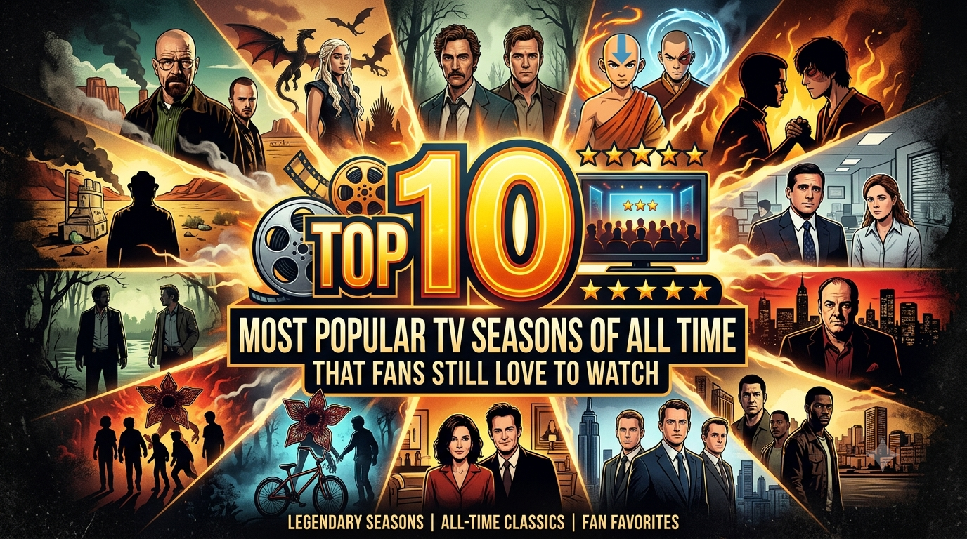 Top 10 Most Popular TV Seasons of All Time That Fans Still Love to Watch