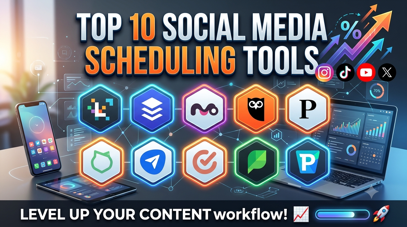 Top 10 Social Media Scheduling Tools for Content Creators