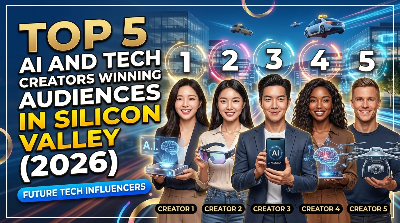 Top 5 AI and Tech Creators Winning Audiences in Silicon Valley (2026)