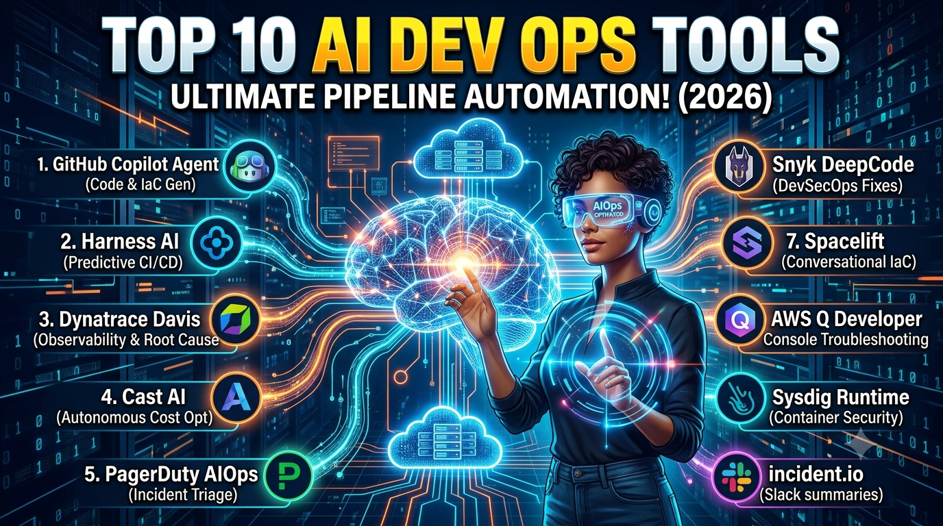 Top 10 AI Tools for DevOps in 2026: An In-Depth Guide