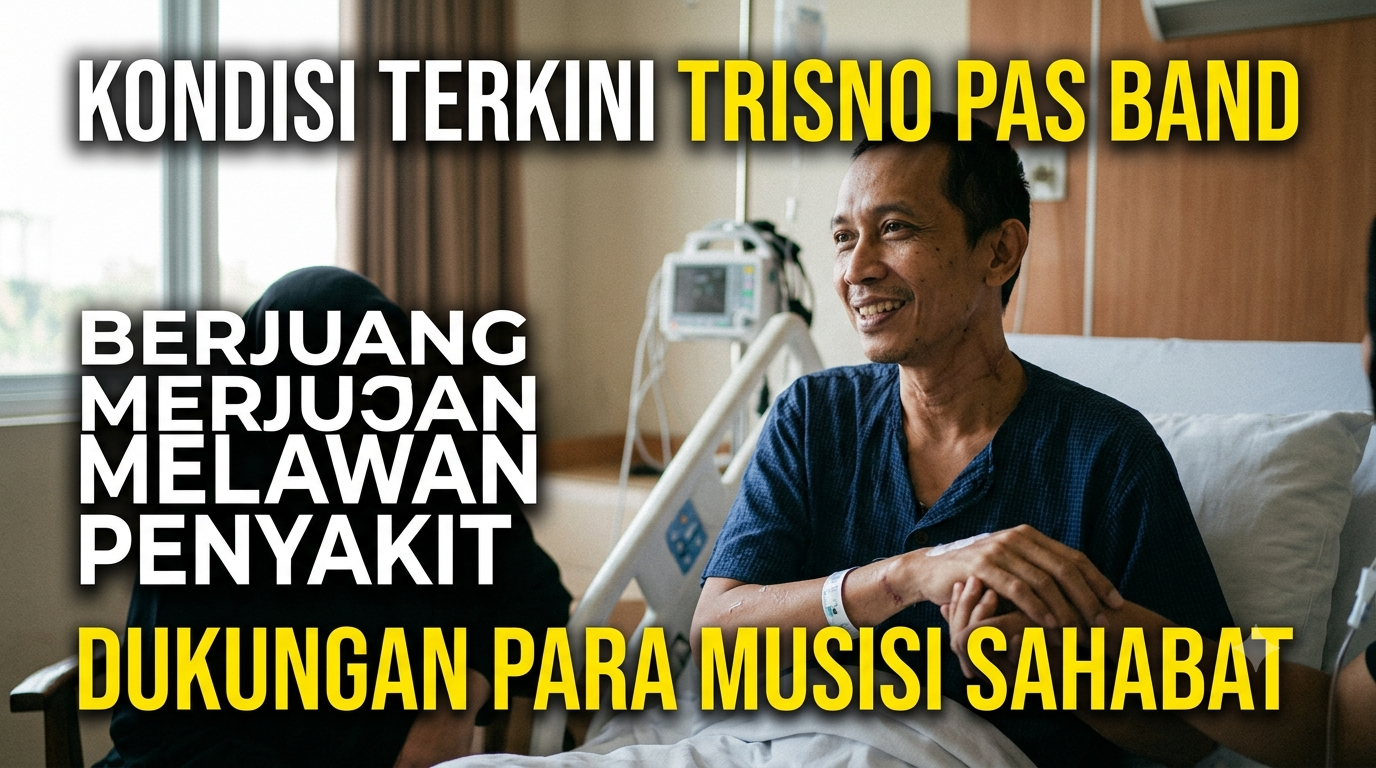 Kondisi Terkini Bambang Sutrisno Trisno PAS Band, Perjuangan Melawan Penyakit dan Dukungan Musisi