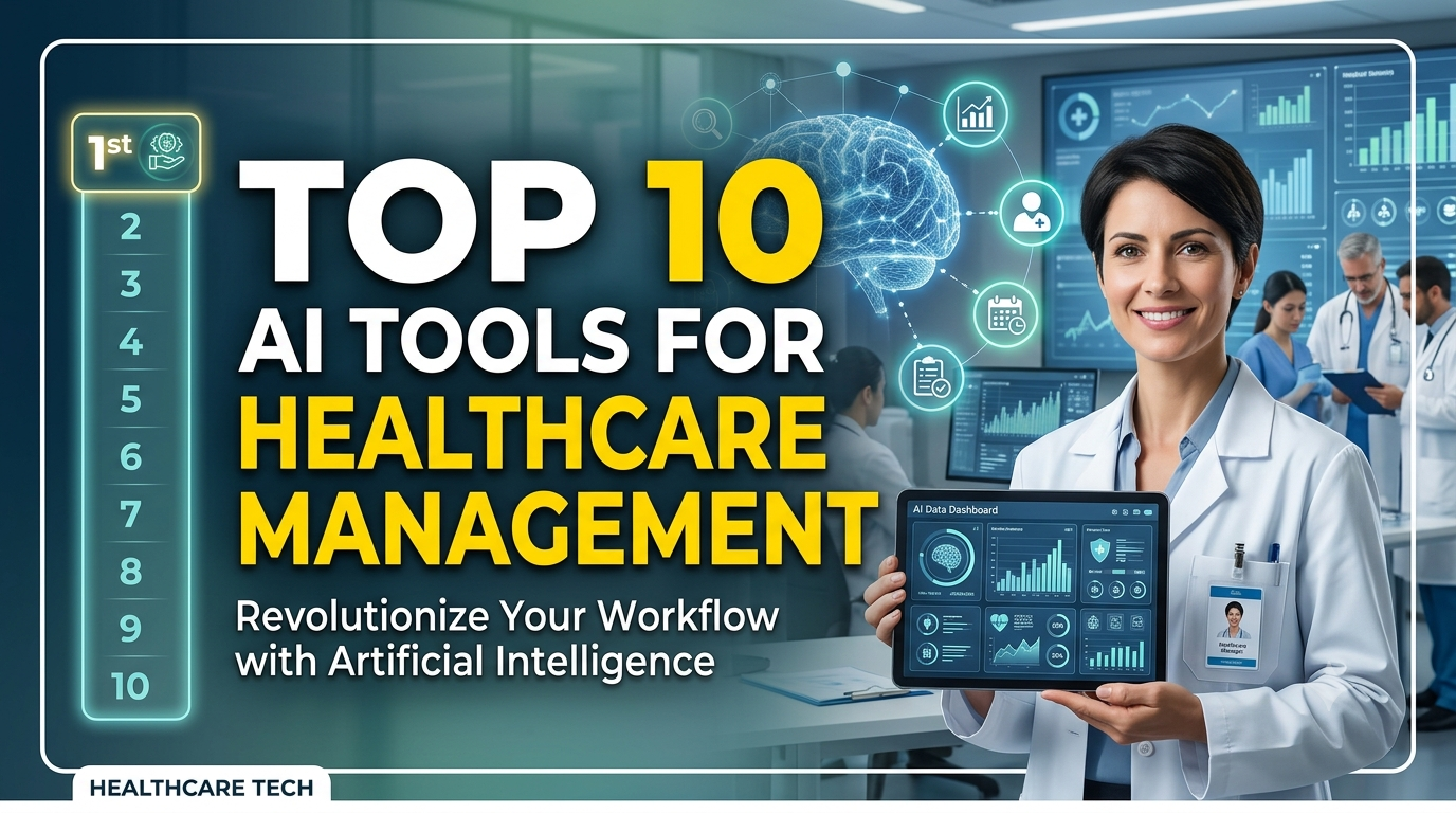 Top 10 AI Tools for Healthcare Management
