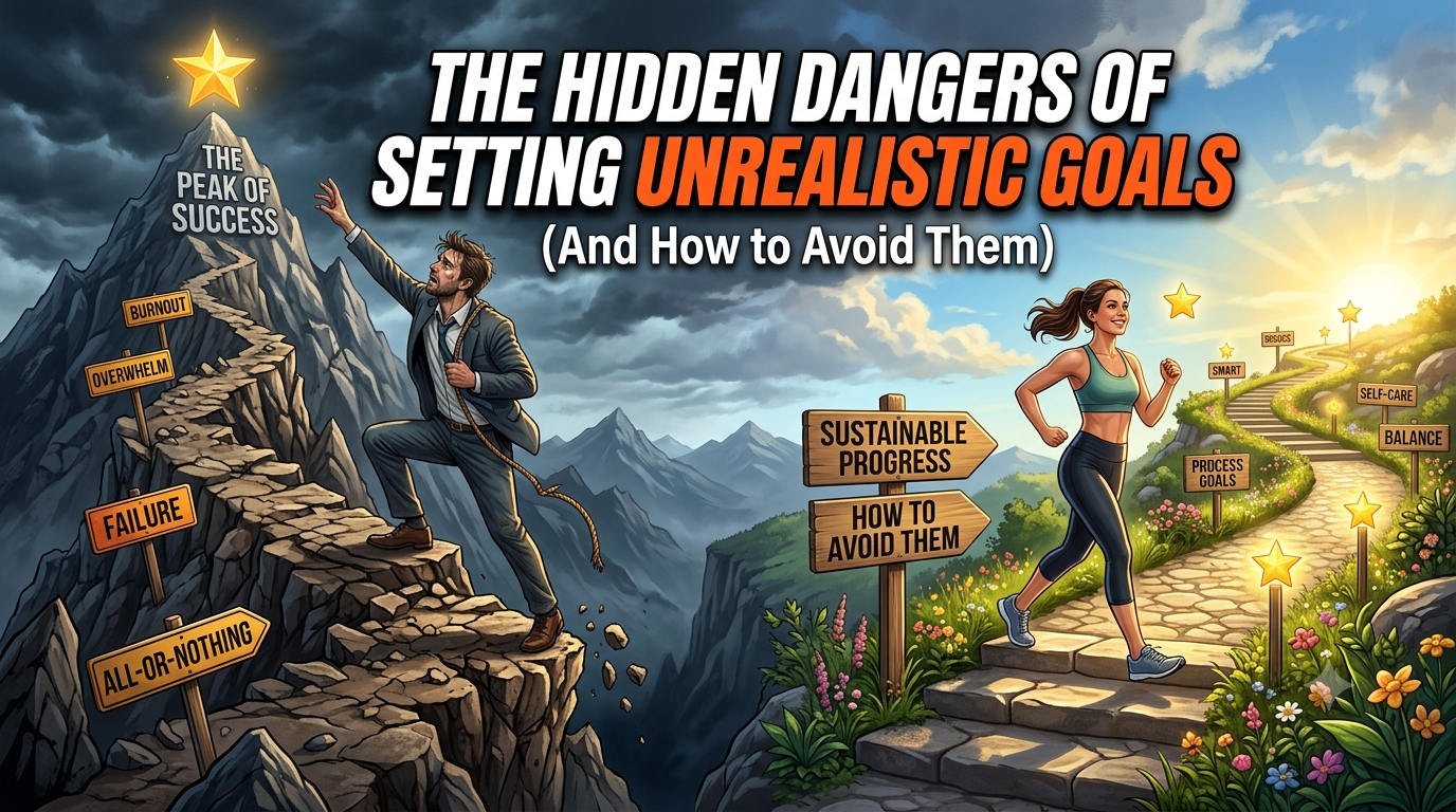 The Hidden Dangers of Setting Unrealistic Goals (And How to Avoid Them)