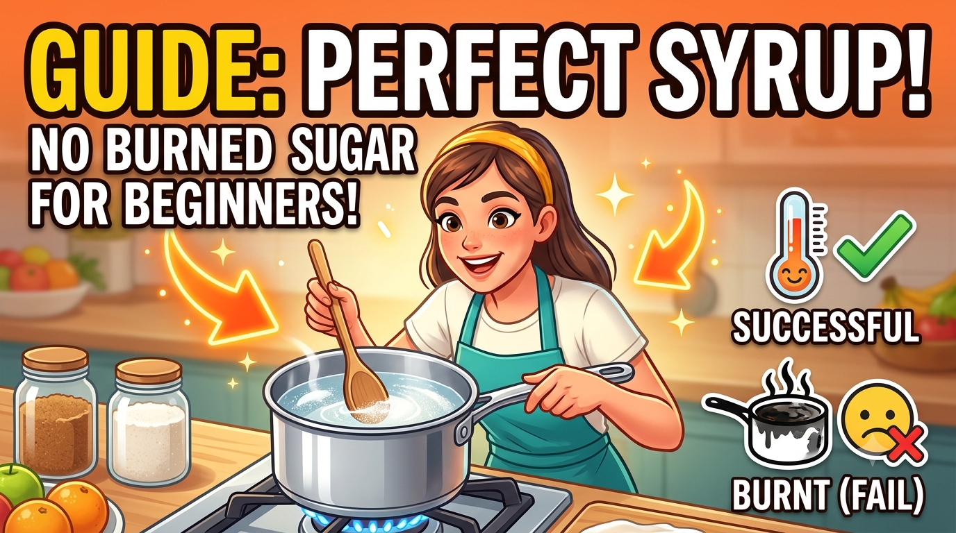 The Beginner's Guide to Making Syrup Without Burning Sugar