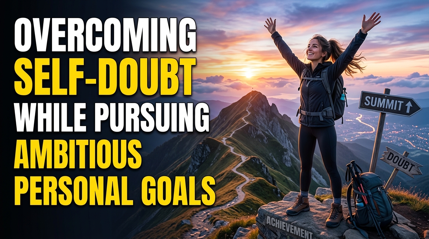 Overcoming Self-Doubt While Pursuing Ambitious Personal Goals