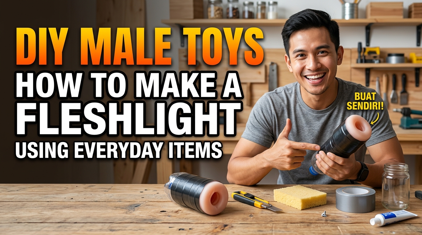 DIY Male Toys: How to Make a Fleshlight Using Everyday Items