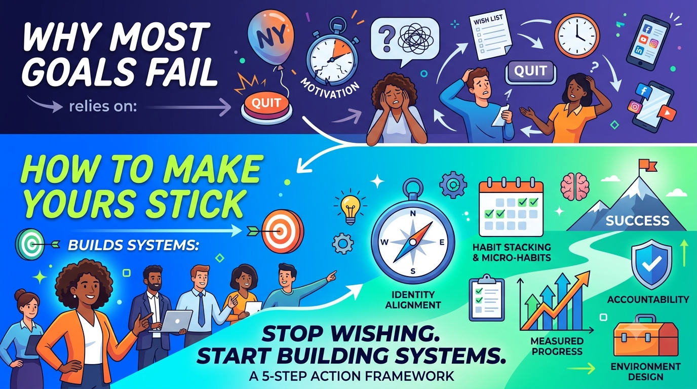 Why Most Goals Fail—and How to Make Yours Stick
