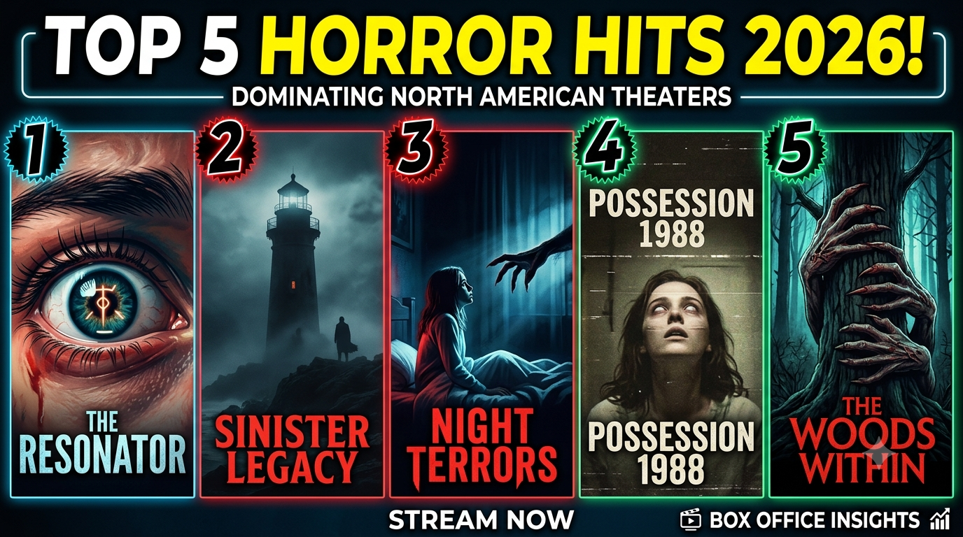 Top 5 Horror Hits Dominating North American Theaters in 2026