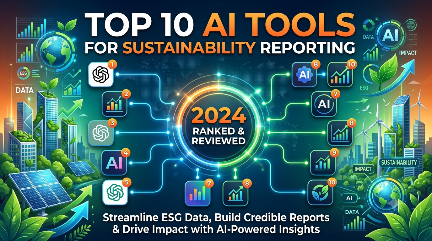 Top 10 AI Tools for Sustainability Reporting