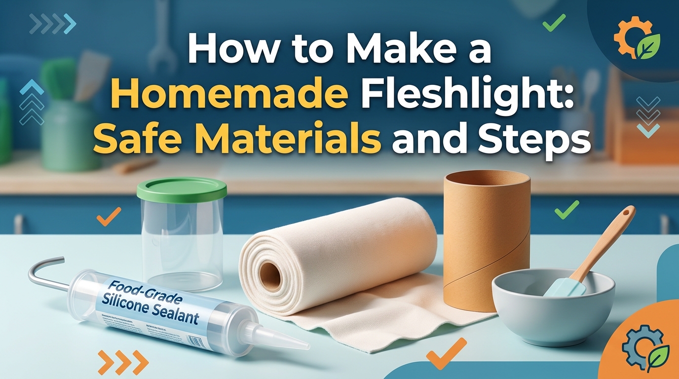 How to Make a Homemade Fleshlight: Safe Materials and Steps