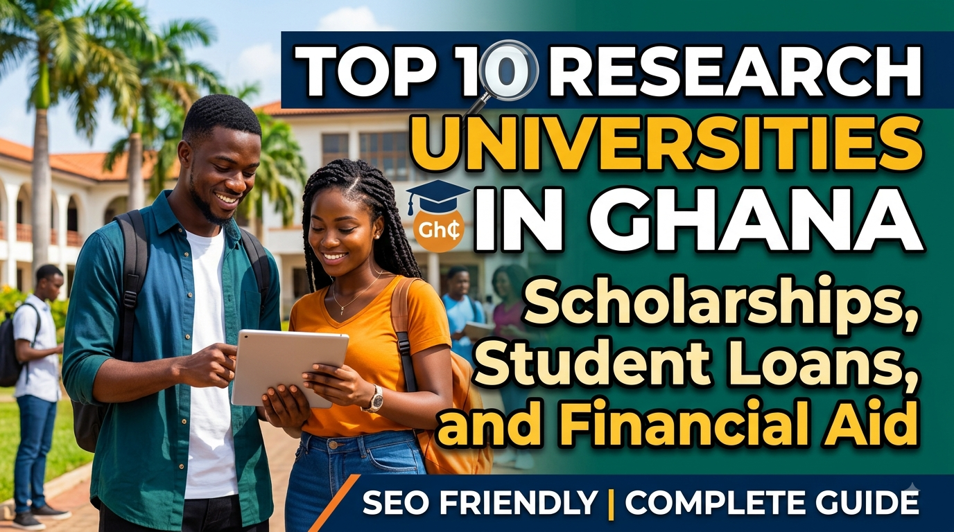 Top 10 Research Universities in Ghana: Scholarships, Student Loans, and Financial Aid