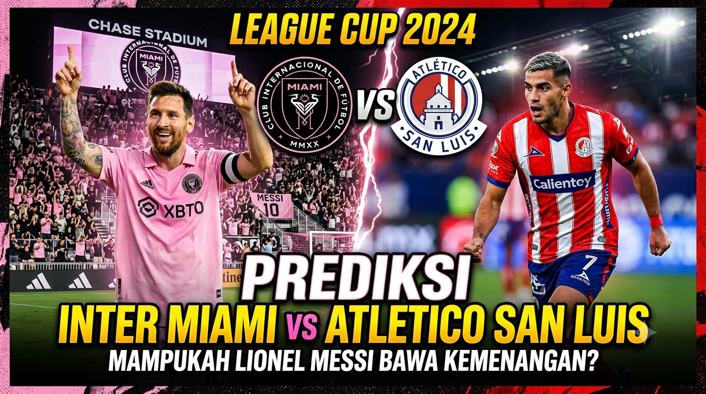 Prediksi Inter Miami vs Atlético San Luis: Mampukah Lionel Messi Bawa Kemenangan?