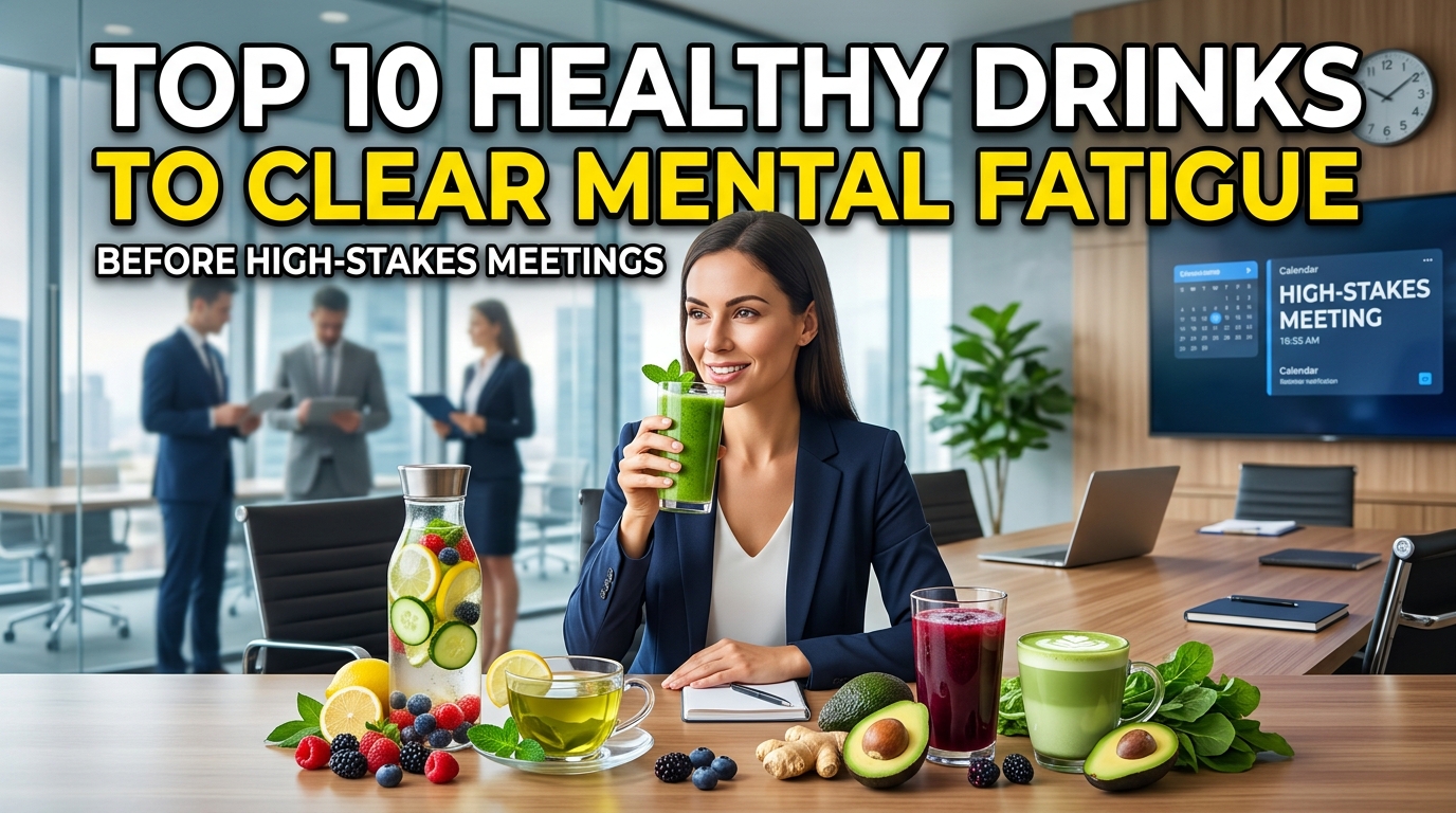 Top 10 Healthy Drinks to Support Mental Alertness Before High-Stakes Meetings