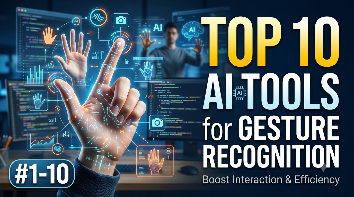 Top 10 AI Tools for Gesture Recognition