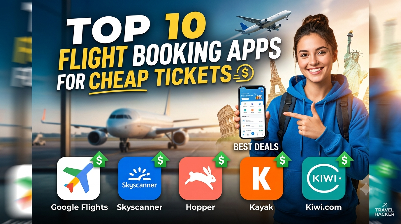 Top 10 Flight Booking Apps and Websites for Cheap Tickets