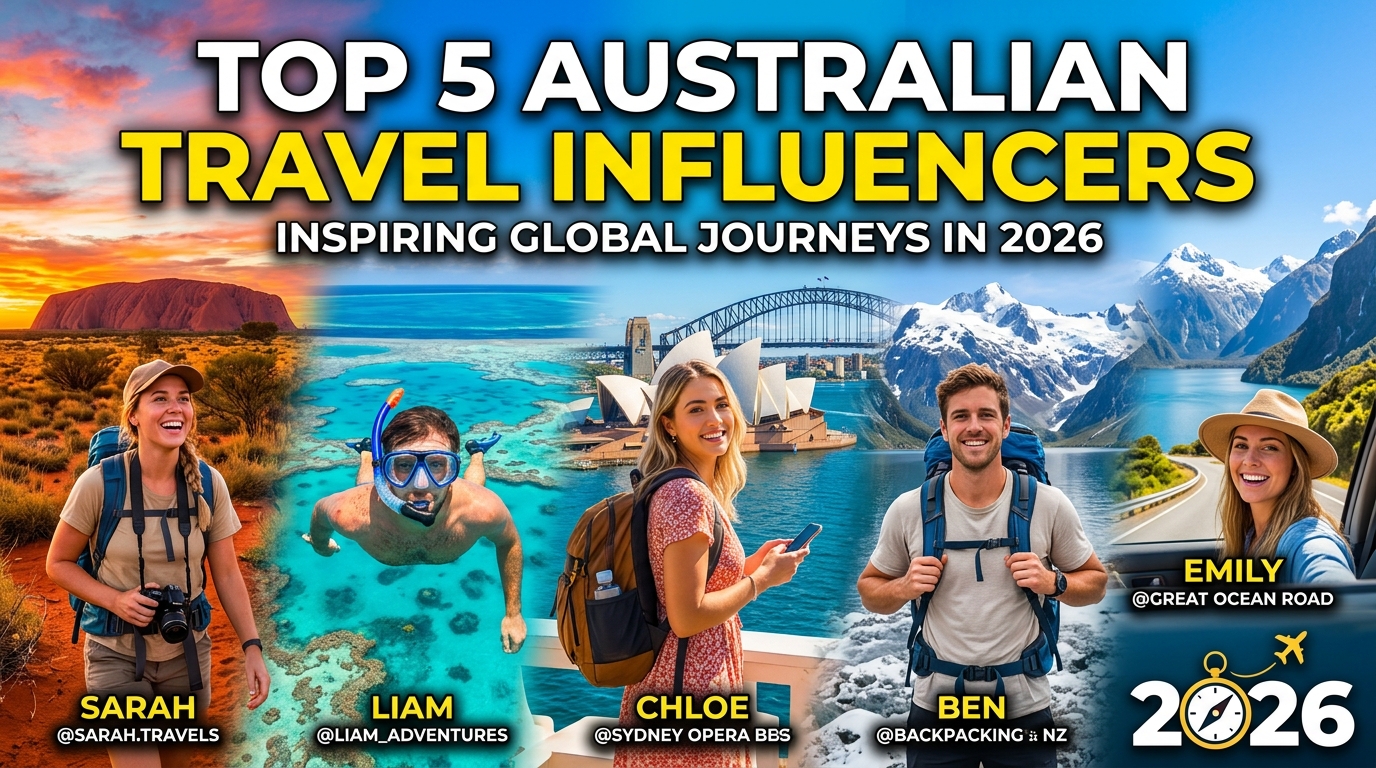 Top 5 Australian Travel Influencers Inspiring Global Journeys in 2026