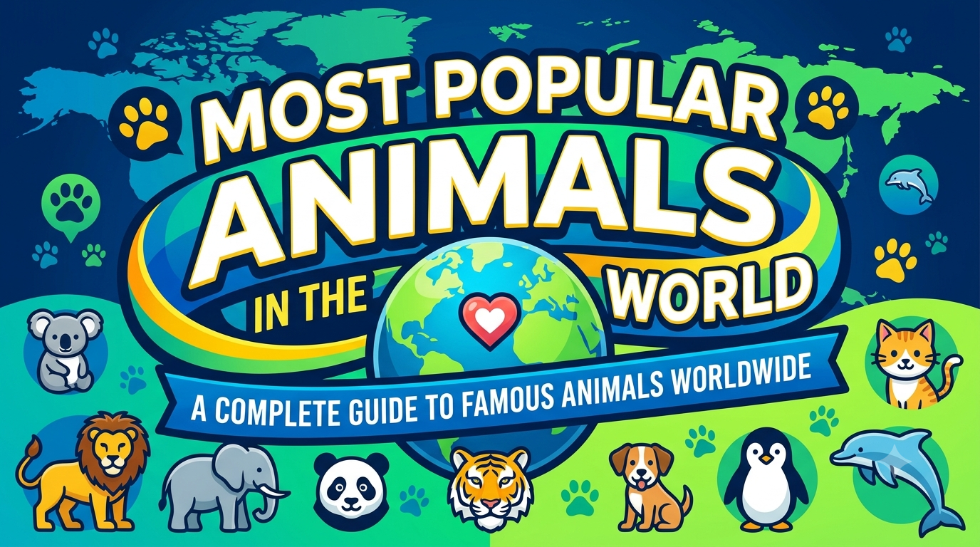 What Are the Most Popular Animals in the World? A Complete Guide to Famous Animals Worldwide
