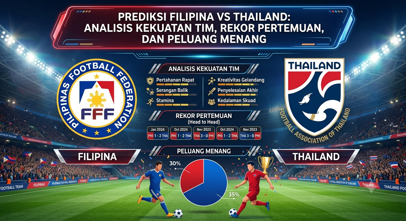 Prediksi Filipina vs Thailand: Analisis Kekuatan Tim, Rekor Pertemuan, dan Peluang Menang
