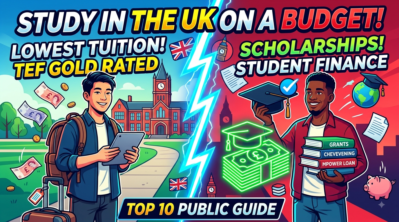 Top 10 Public Universities in the UK: Scholarships, Student Finance, and Affordable Tuition
