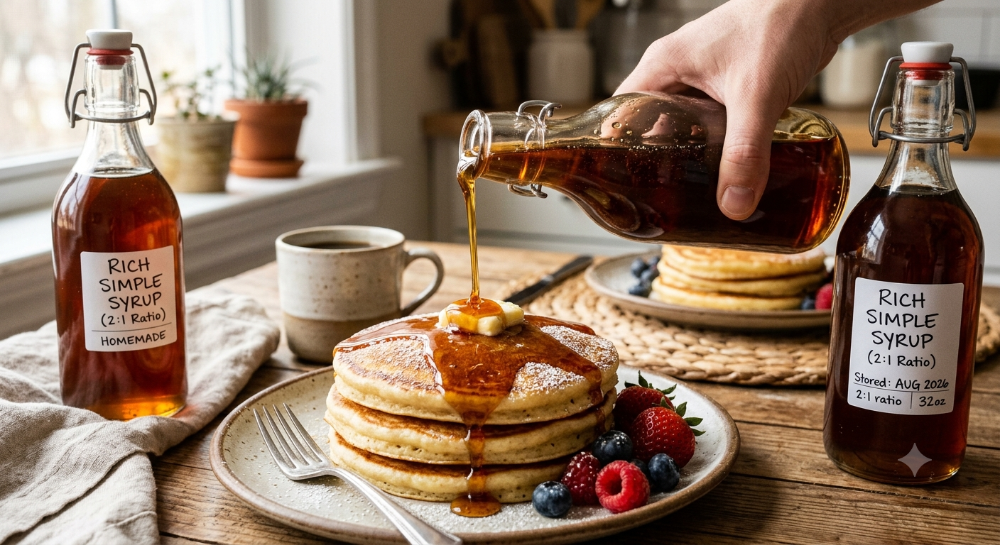 How to Make Rich Simple Syrup: Ratios, Storage, and Shelf LifeHow to Make Rich Simple Syrup: Ratios, Storage, and Shelf Life