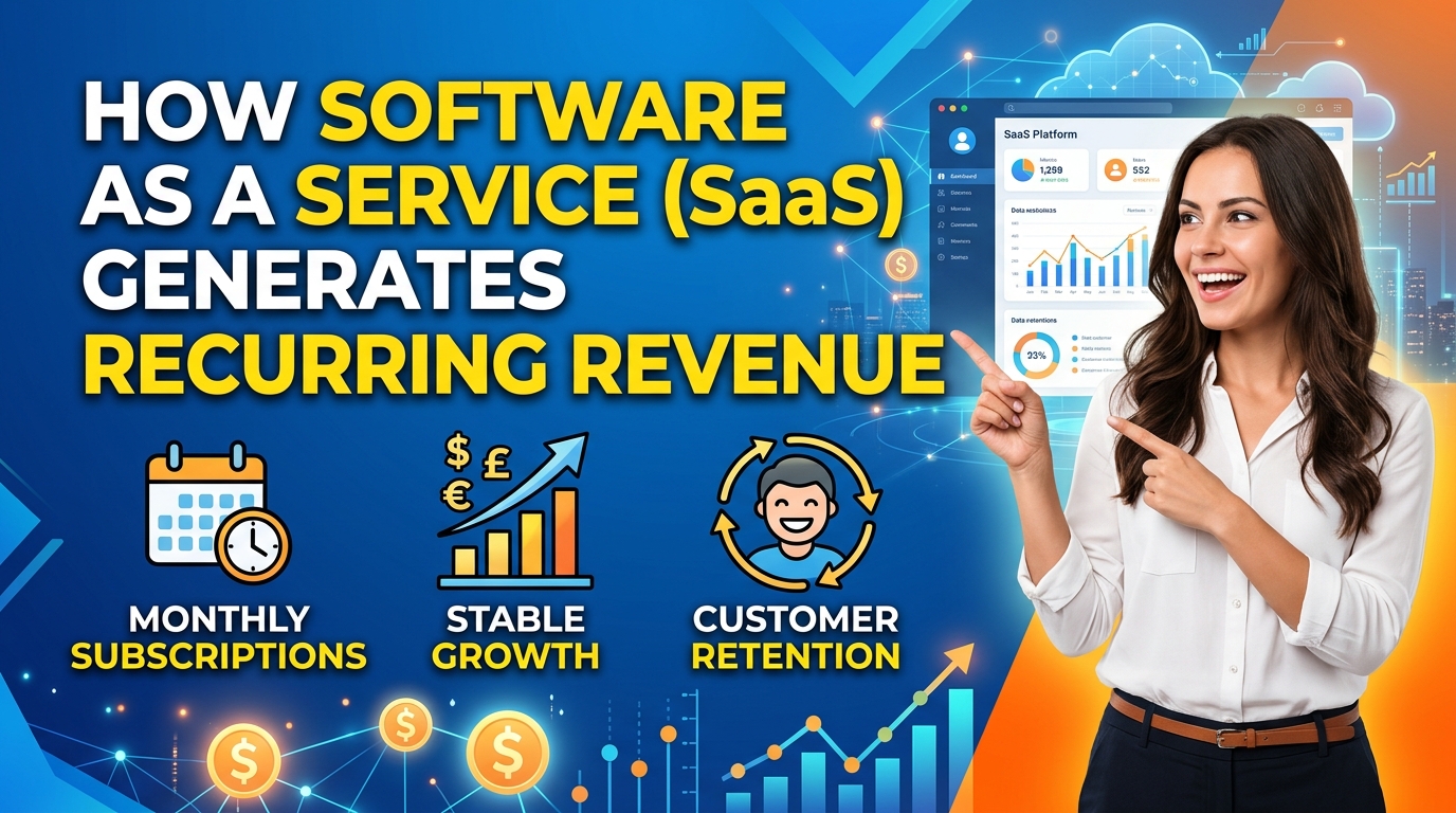 How Software as a Service (SaaS) Generates Recurring Revenue