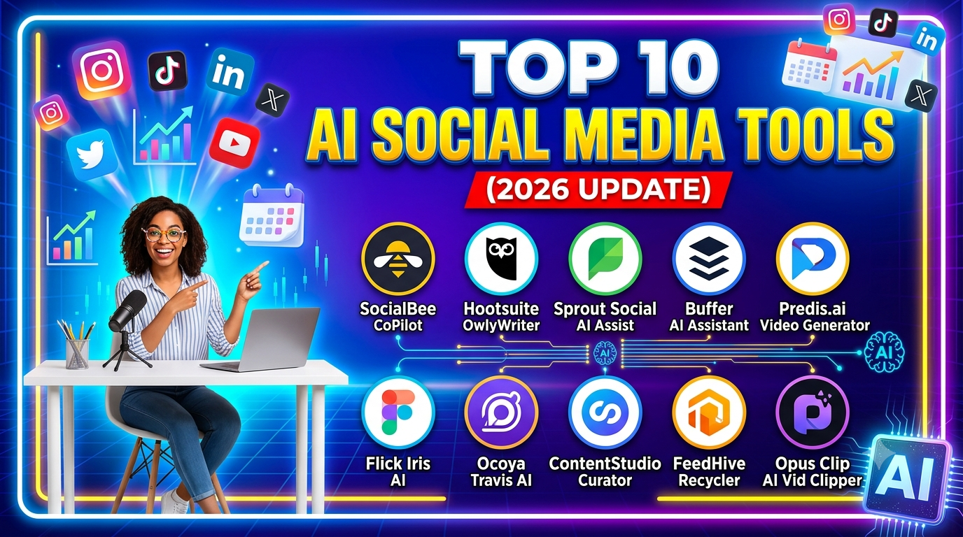 Top 10 AI Tools for Social Media Management in 2026: The Complete Guide