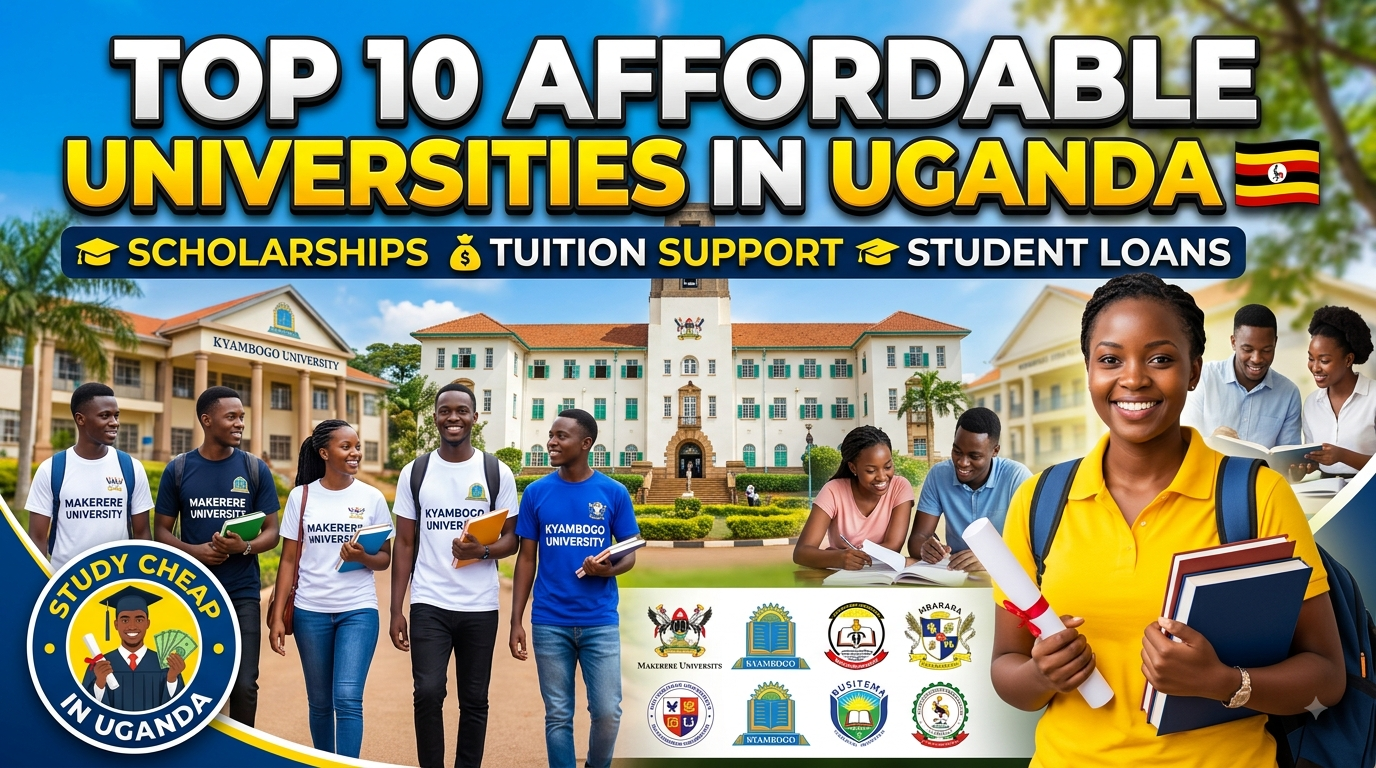 Top 10 Affordable Universities in Uganda: Scholarships, Tuition Support, and Student Loans