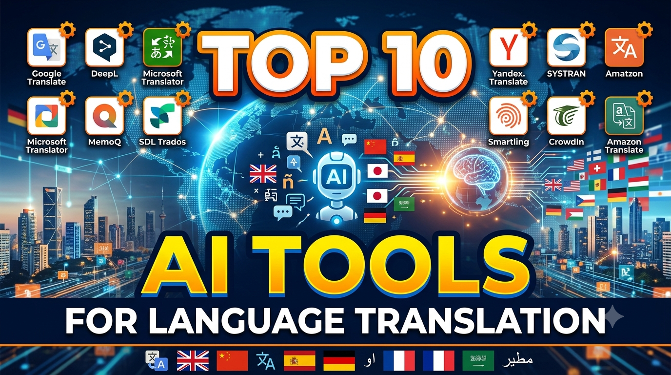 Top 10 AI Tools for Language Translation