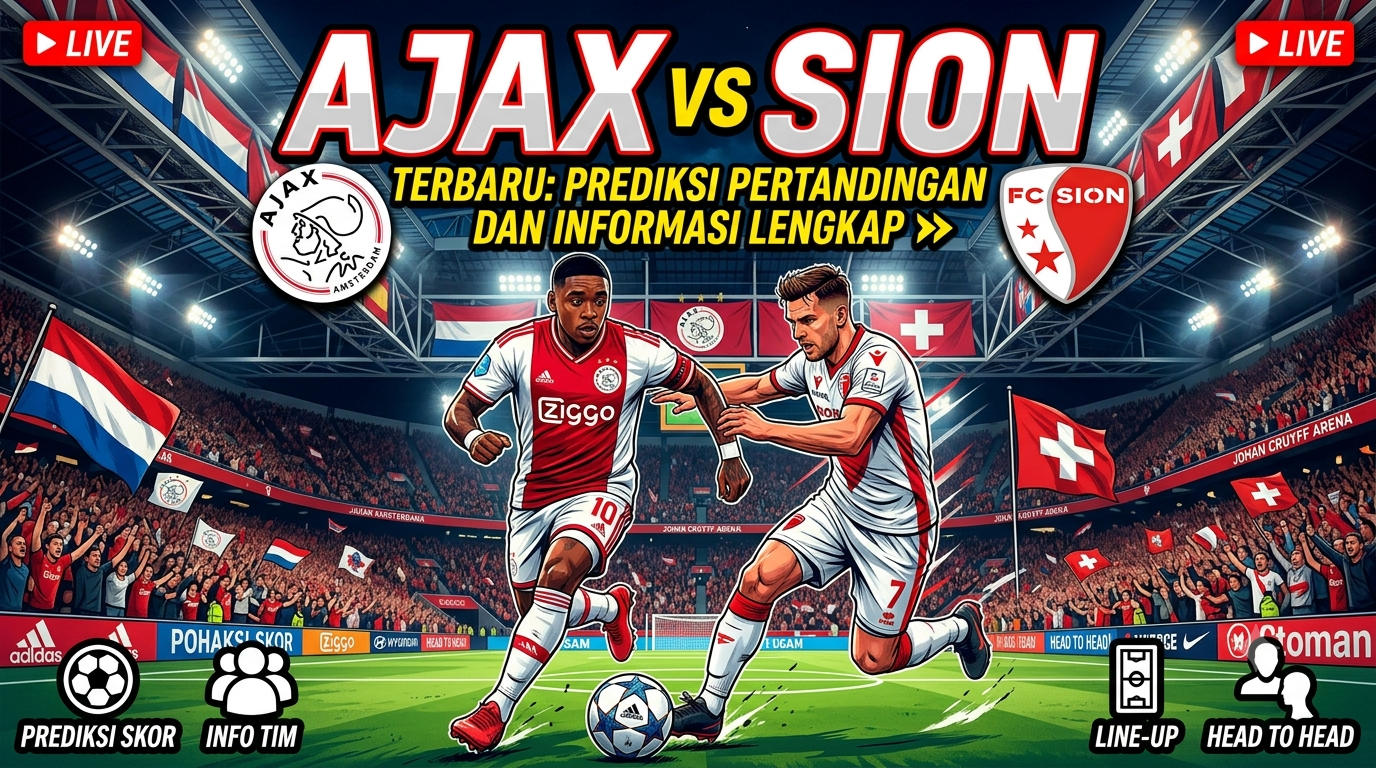 Ajax vs Sion Terbaru: Prediksi Pertandingan dan Informasi Lengkap