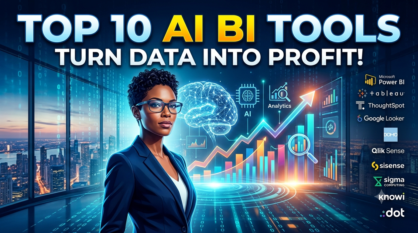 Top 10 AI Tools for Business Intelligence in 2026: The Ultimate Guide