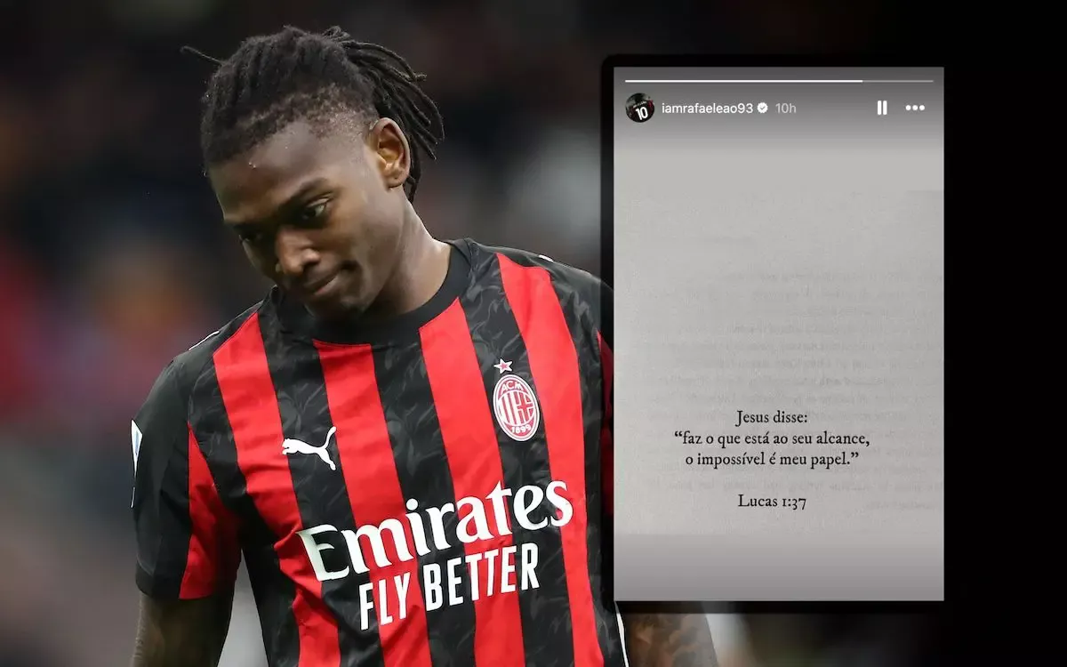 Bosan Rumor Transfer, Rafael Leao Akhirnya Buka Suara Terkait Masa Depannya di AC Milan