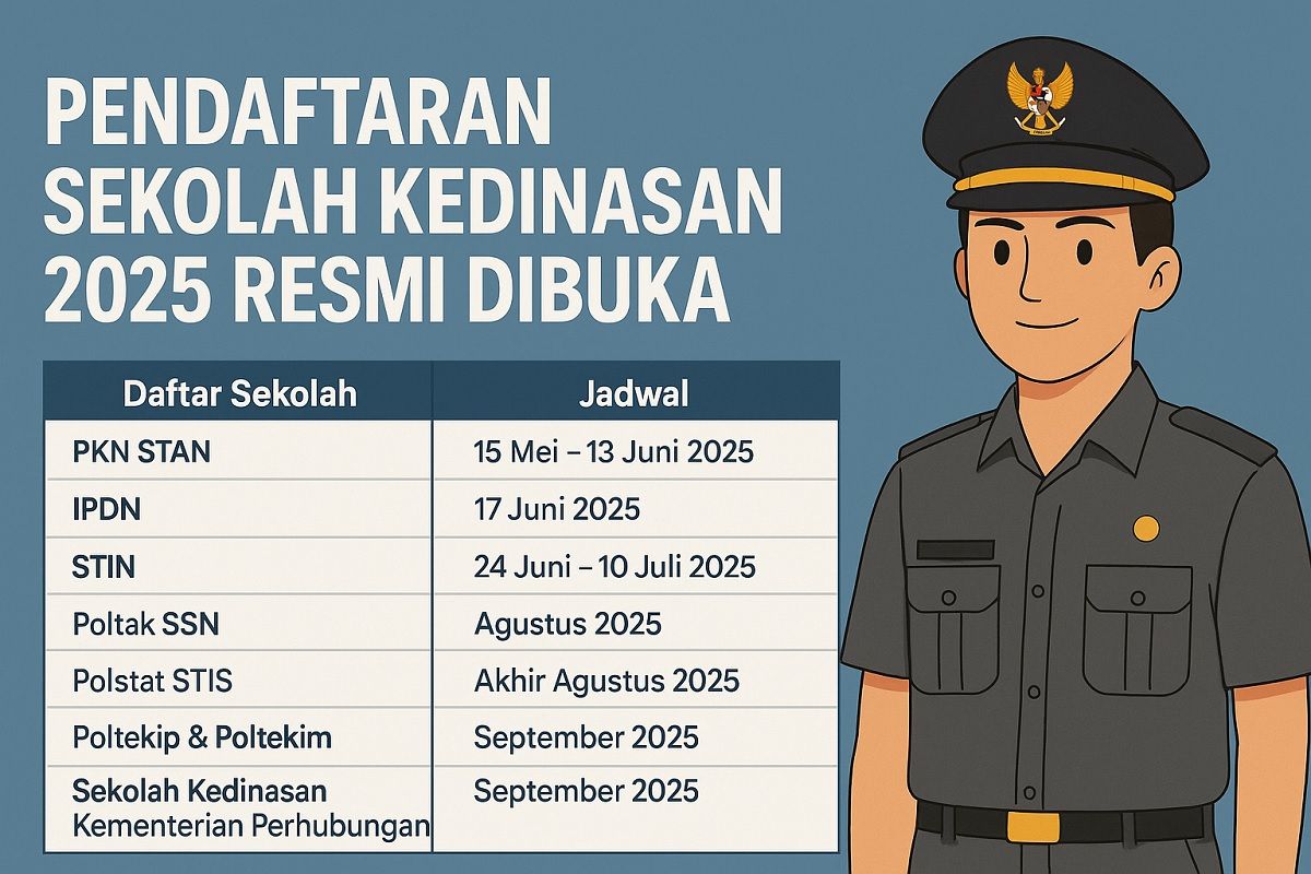 Buka Lembaran Baru! Persiapan Pendaftaran Sekolah Kedinasan dan Jadwal Seleksi PPPK Terbaru