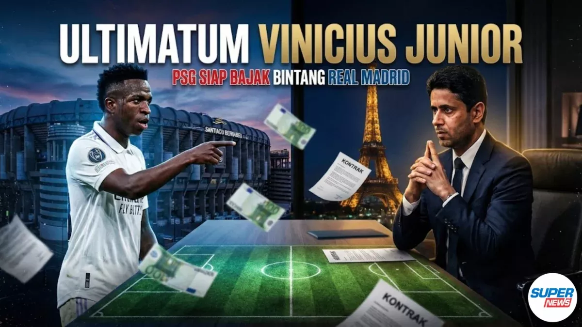 Gejolak Bursa Transfer Eropa: PSG Kejar Talenta Muda Ajax di Tengah Drama Vinicius Junior
