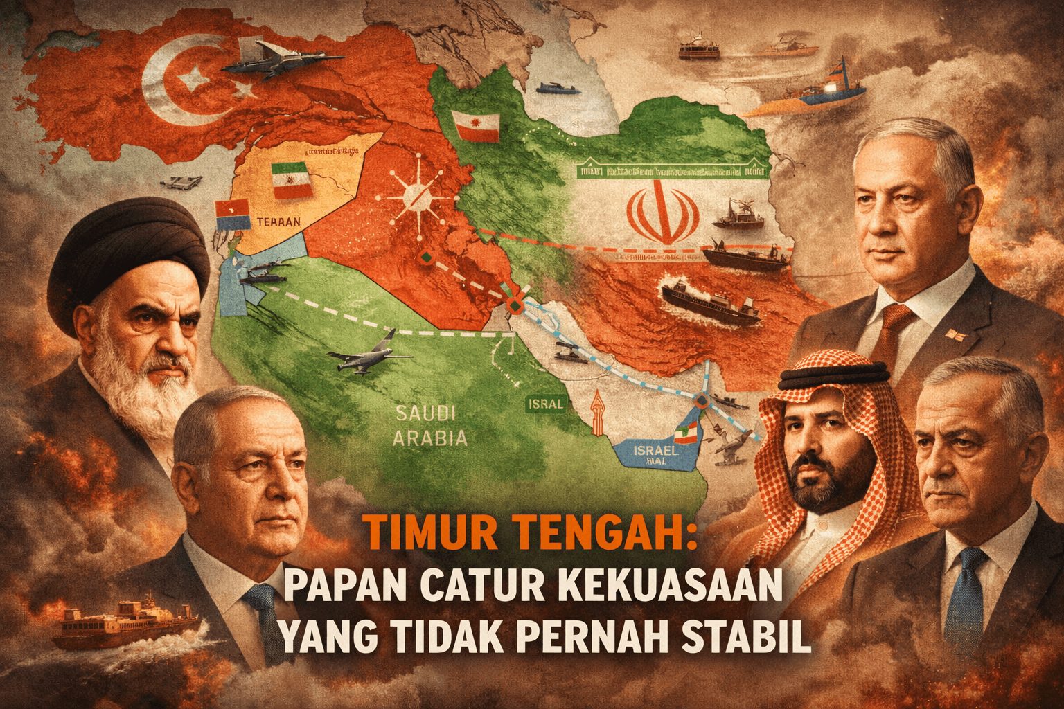 Geopolitik Timur Tengah Memanas: Rupiah Tertekan di Tengah Pergeseran Poros Kekuatan Baru
