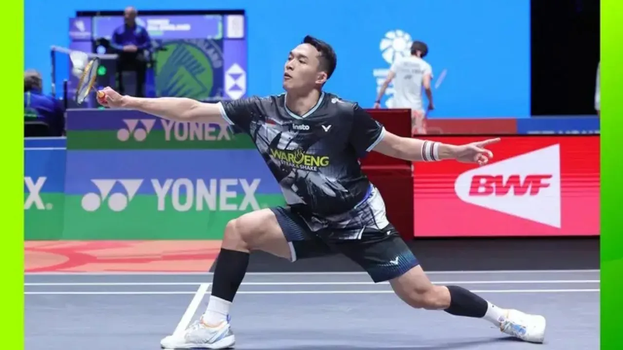 Hasil Kejuaraan Dunia BWF 2026: Jonatan Christie Terhenti di Babak 16 Besar